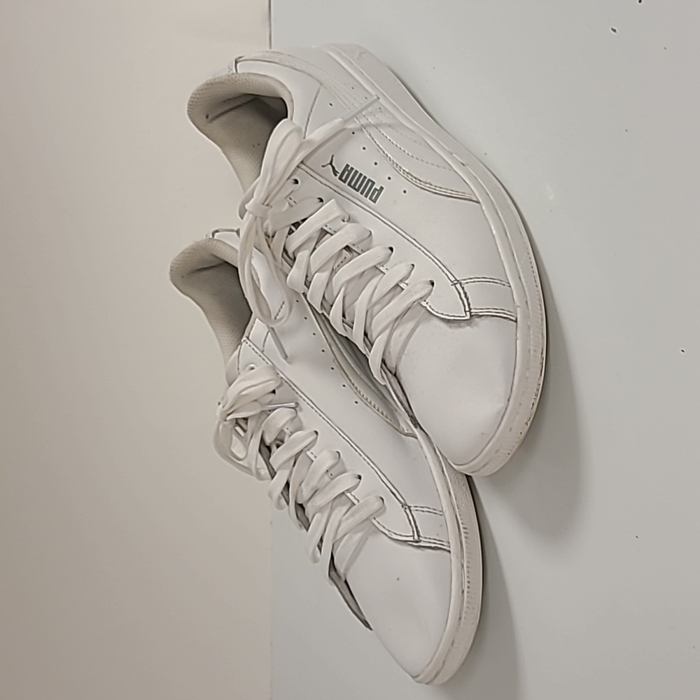 Puma Athletic White Sneakers - Ladies 8.5